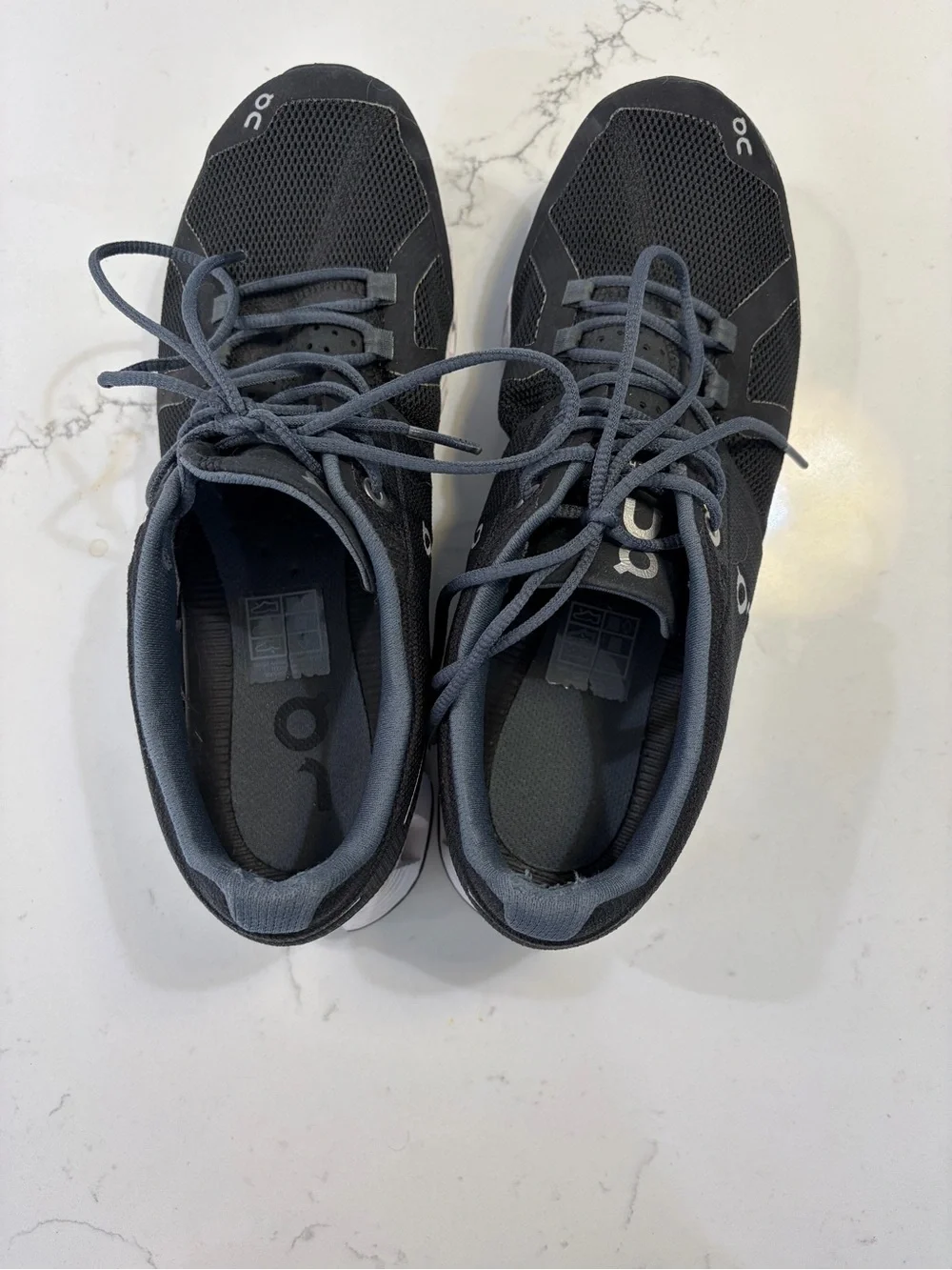 On Running Women’s Athletic Sneakers - Black, White